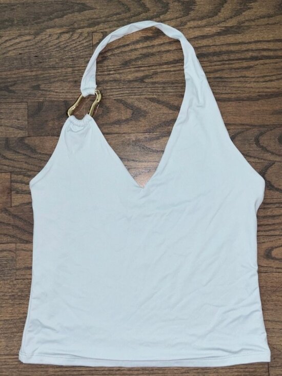 Tops - Camisole with Gold Ring